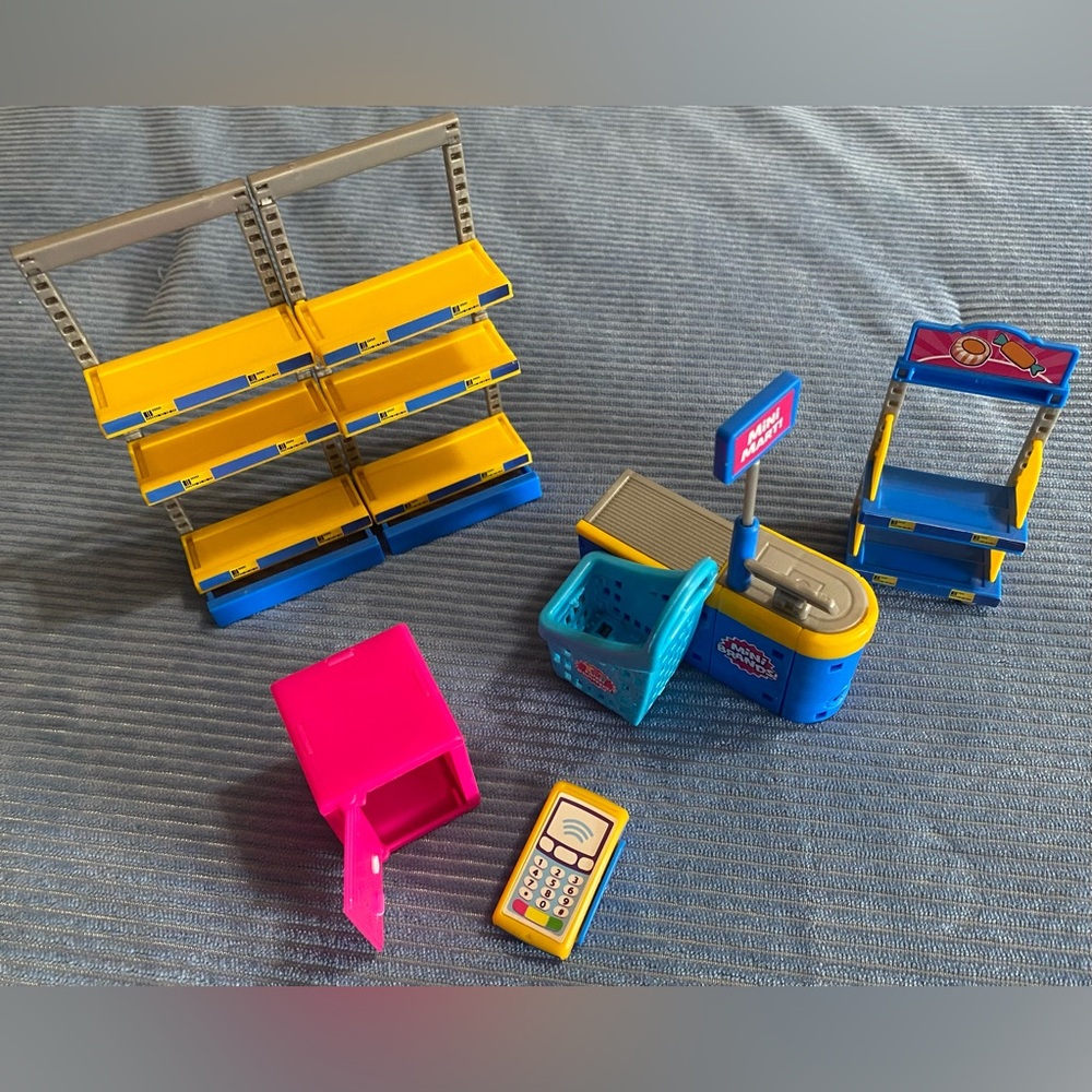 1.) Zuru Mini Brands accessories with safe